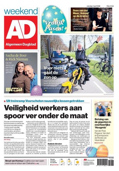 Algemeen Dagblad proefabonnement cover – Landelijke kranten