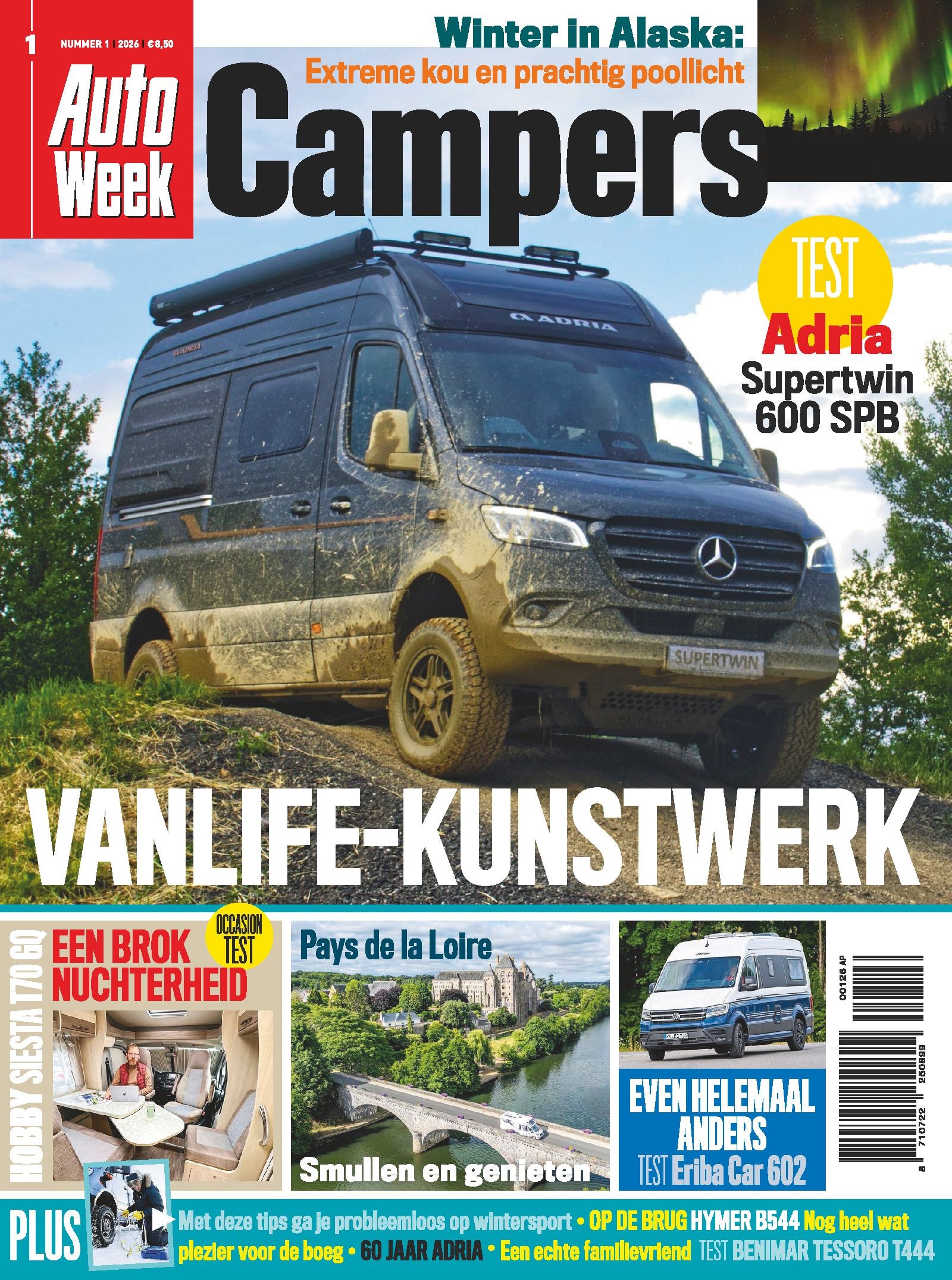 Autoweek Campers proefabonnement cover – vanaf €20,00 (mei 2026)