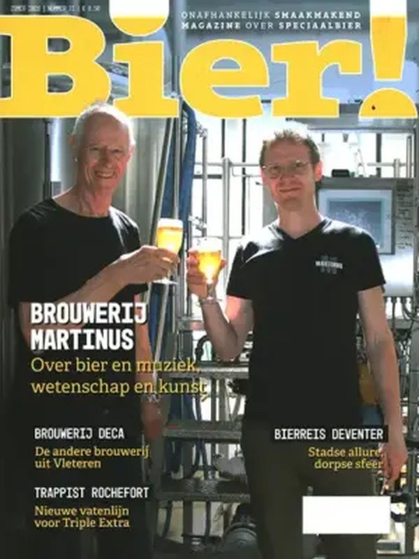 Bier! Magazine proefabonnement cover – vanaf €12,50 (oktober 2026)
