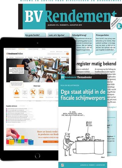 BV Rendement Professional+ proefabonnement cover – Vakbladen & Zakelijk