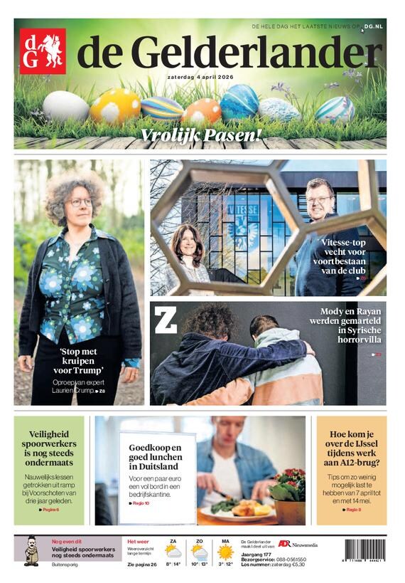 De Gelderlander proefabonnement cover – vanaf €8,00 (mei 2026)