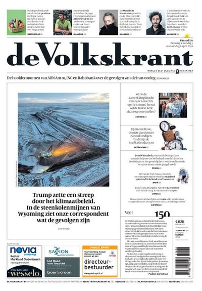 De Volkskrant proefabonnement cover – Landelijke kranten
