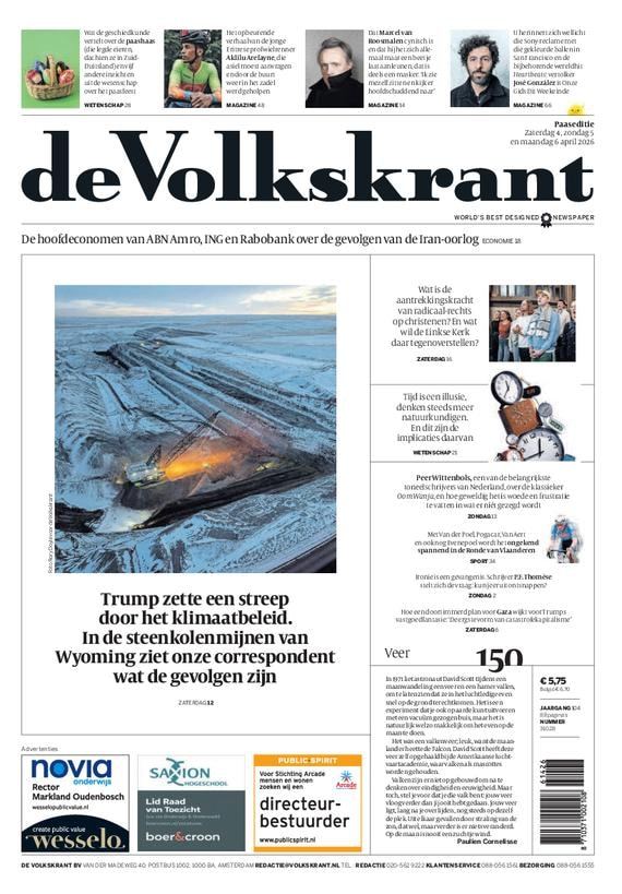 De Volkskrant proefabonnement cover – Landelijke kranten