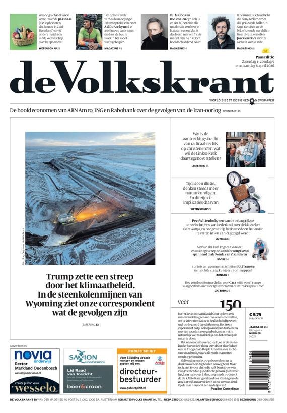 De Volkskrant proefabonnement cover – vanaf €8,00 (mei 2026)