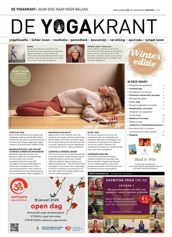 De Yogakrant proefabonnement cover