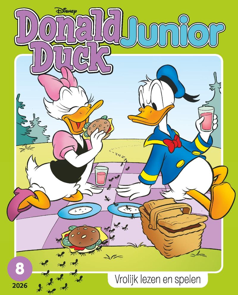 Donald Duck Junior proefabonnement cover – Kinderbladen