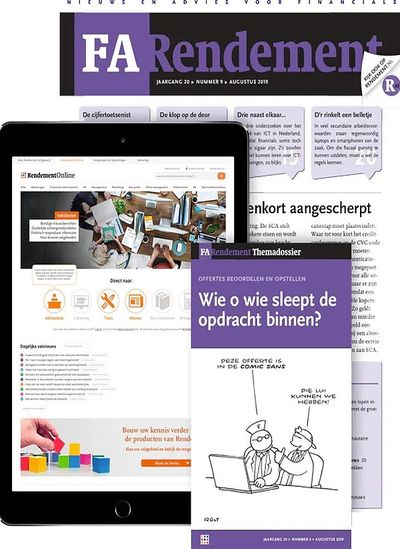 FA Rendement Professional+ proefabonnement cover – Vakbladen & Zakelijk