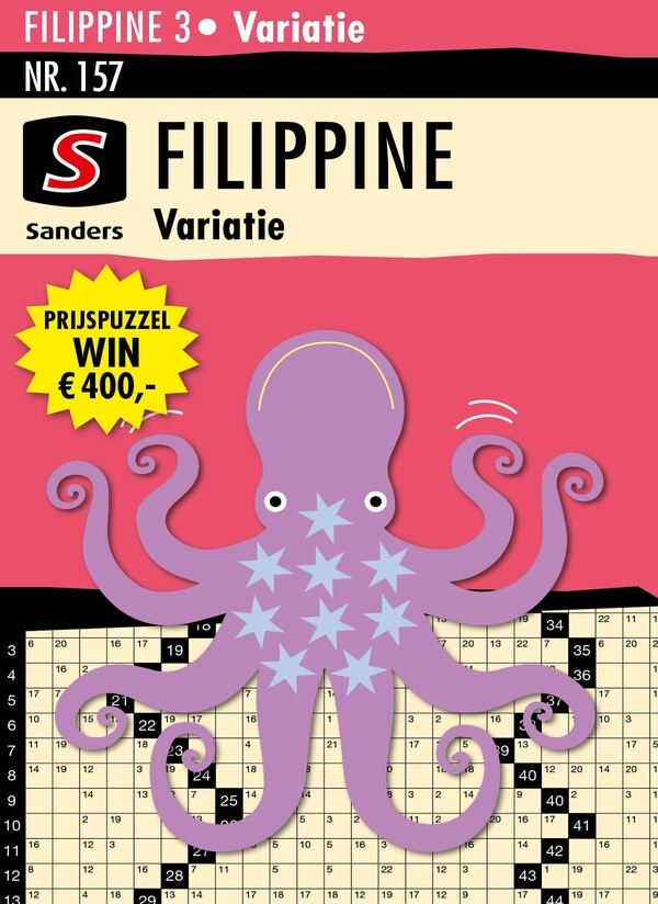 Filippine 3* Variatie proefabonnement cover – Puzzelboeken