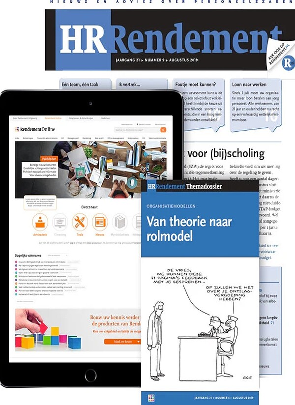 HR Rendement Professional+ proefabonnement cover – vanaf €20,00 (mei 2026)