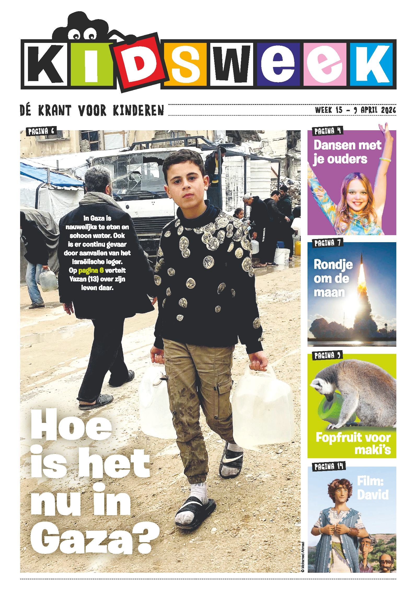 Kidsweek proefabonnement cover – vanaf €8,00 (mei 2026)