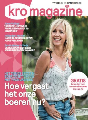 KRO Magazine proefabonnement cover – TV-gidsen