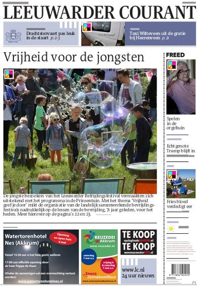 Leeuwarder Courant proefabonnement cover – Regionale kranten