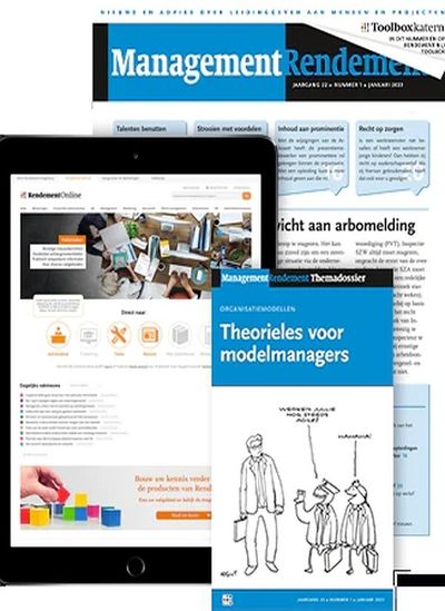 Management Rendement Professional + proefabonnement cover – Vakbladen & Zakelijk