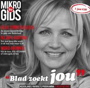 Mikro Gids proefabonnement cover – TV-gidsen