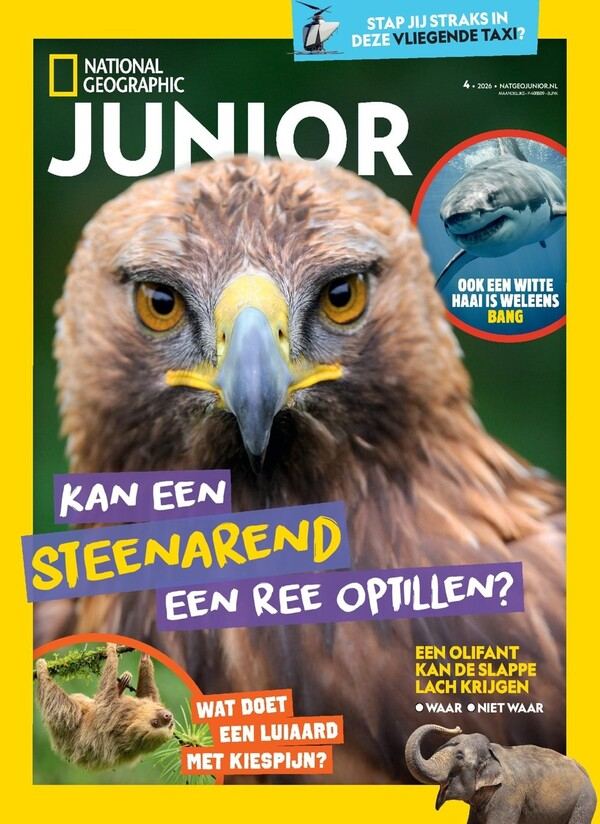 National Geographic Junior proefabonnement cover – Kinderbladen