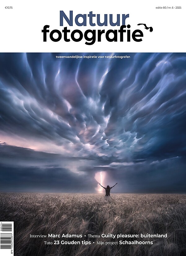 Natuurfotografie Magazine proefabonnement cover – vanaf €15,00 (mei 2026)