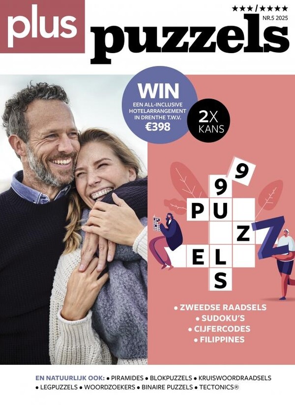 Plus Puzzels proefabonnement cover – vanaf €18,50 (mei 2026)