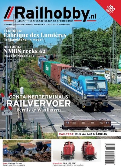 Railhobby proefabonnement cover – Reizen & Recreatie