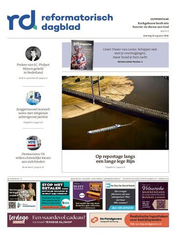 Reformatorisch Dagblad proefabonnement cover – vanaf €4,00 (oktober 2026)