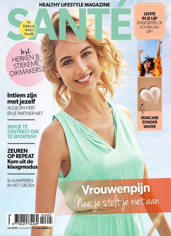 Santé proefabonnement cover – vanaf €15,00 (mei 2026)