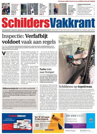 Schilders Vakkrant proefabonnement cover – Vakbladen & Zakelijk