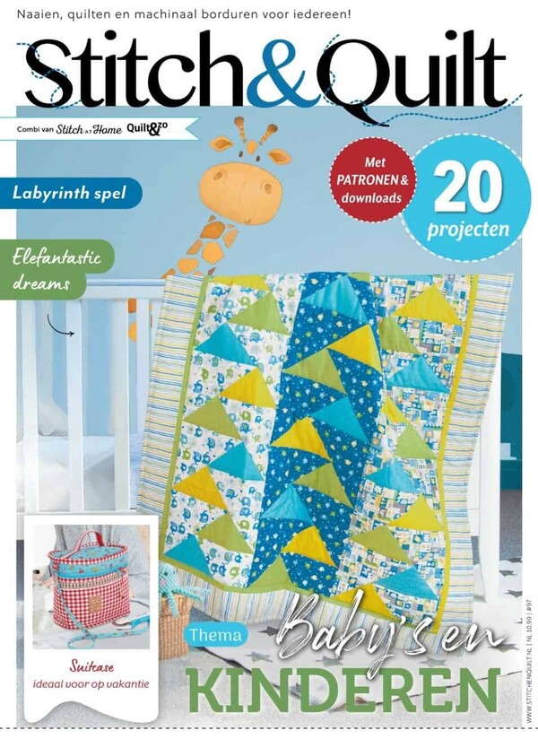 Stitch & Quilt Magazine proefabonnement cover – vanaf €42,00 (mei 2026)
