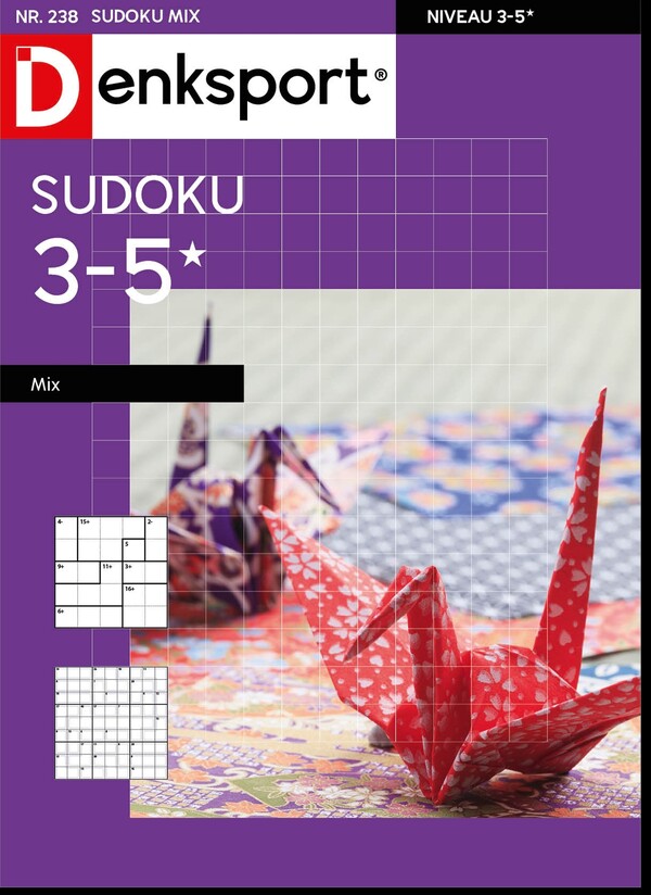 Sudoku 3-5* mix proefabonnement cover – vanaf €26,15 (mei 2026)