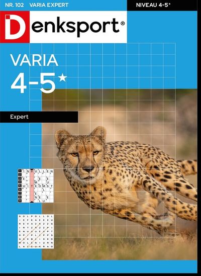 Varia 4-5* Expert proefabonnement cover – Hobby & Puzzels