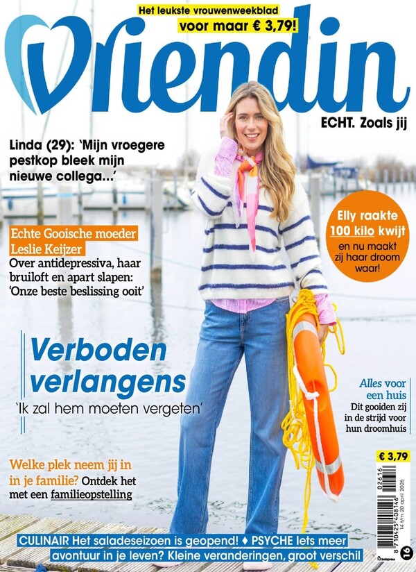 Vriendin proefabonnement cover – vanaf €16,50 (mei 2026)