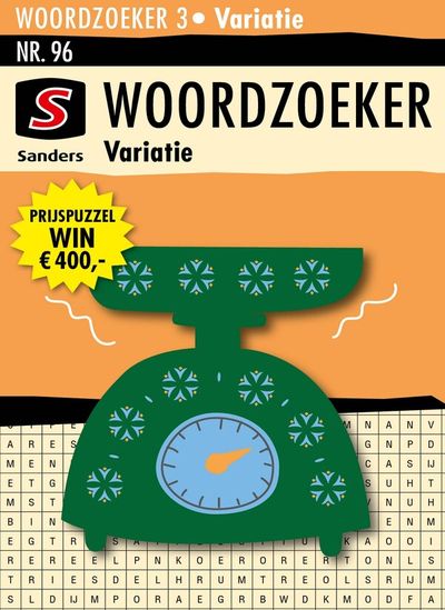 Woordzoeker 3* Variatie proefabonnement cover – Hobby & Puzzels