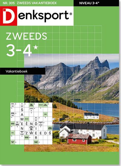 Zweeds 3-4* vakantieboek proefabonnement cover – Hobby & Puzzels