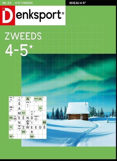 Zweeds 4-5* proefabonnement cover – Hobby & Puzzels